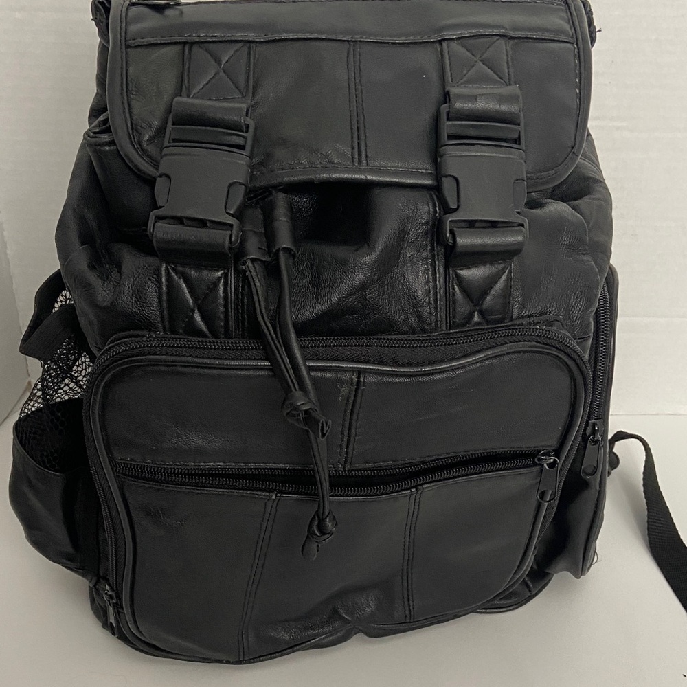 Vintage Leather Backpack